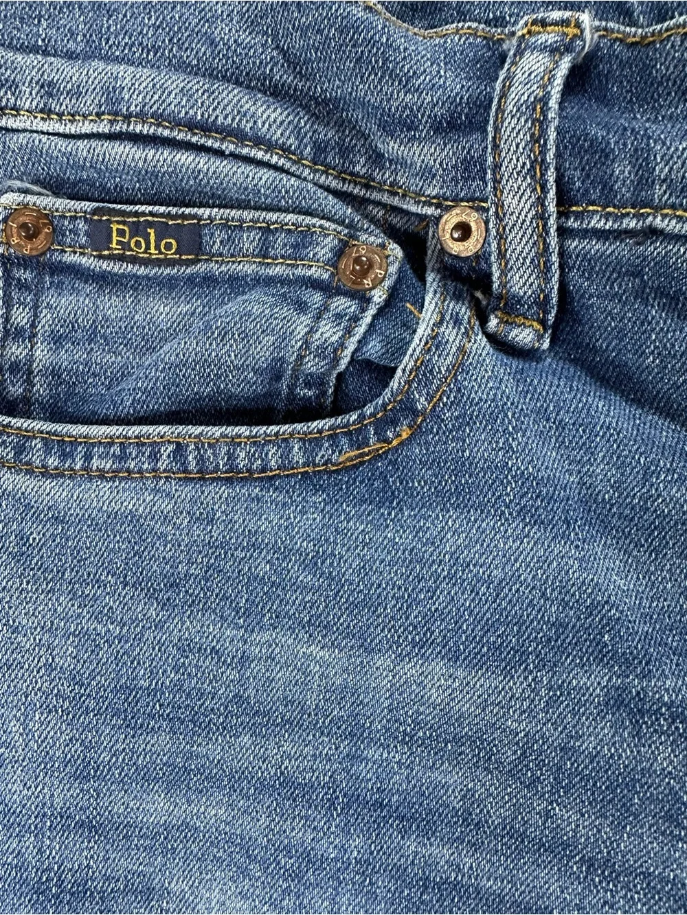 Ralph Lauren Boy’s Skinny Jeans in Medium Blue Wash 16